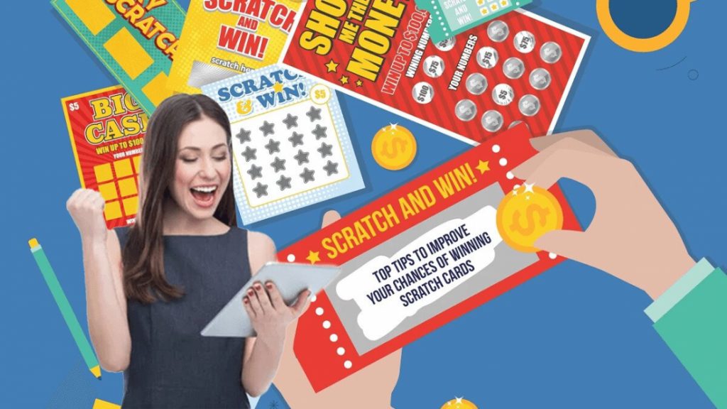 Rubbelkarten in einem Online-Casino