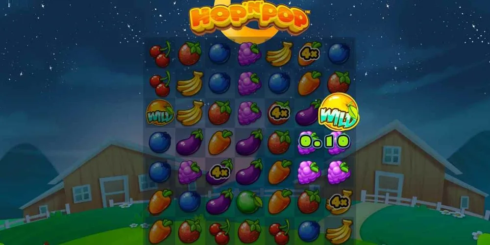 Fruit spilleautomat Hop'N'Pop 