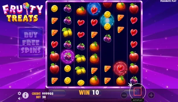 fonctionnalités-du-jeu fruity-treats-