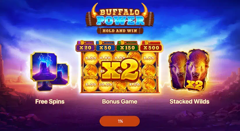 Buffalo Power Slot